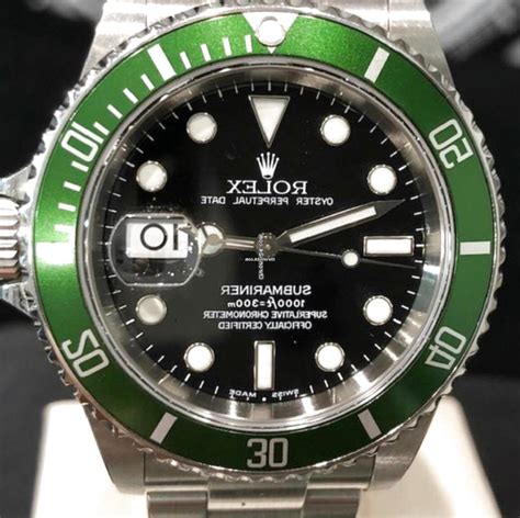 rolex ghiera verde ceramica prezzo